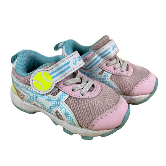 Asics Contend 6 Ts School Yard Jr 1 Pink Size 5K Girls Colorful - Picture 1 of 10